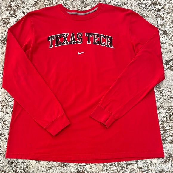 Nike Other - Texas Tech Red Nike Long Sleeve Shirt